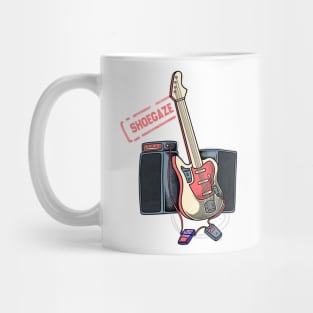 Shoegaze Guitar Effects Pedal - Guitarist Design Mug